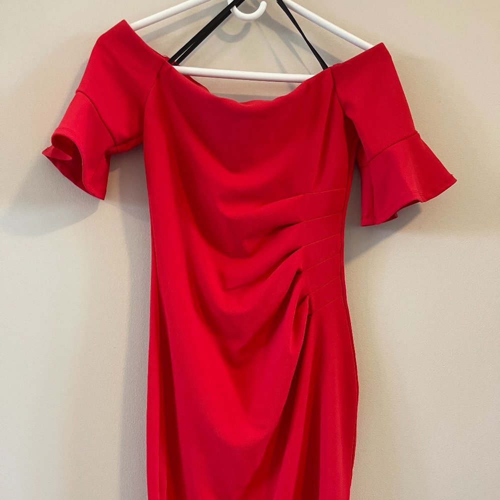 Red dress